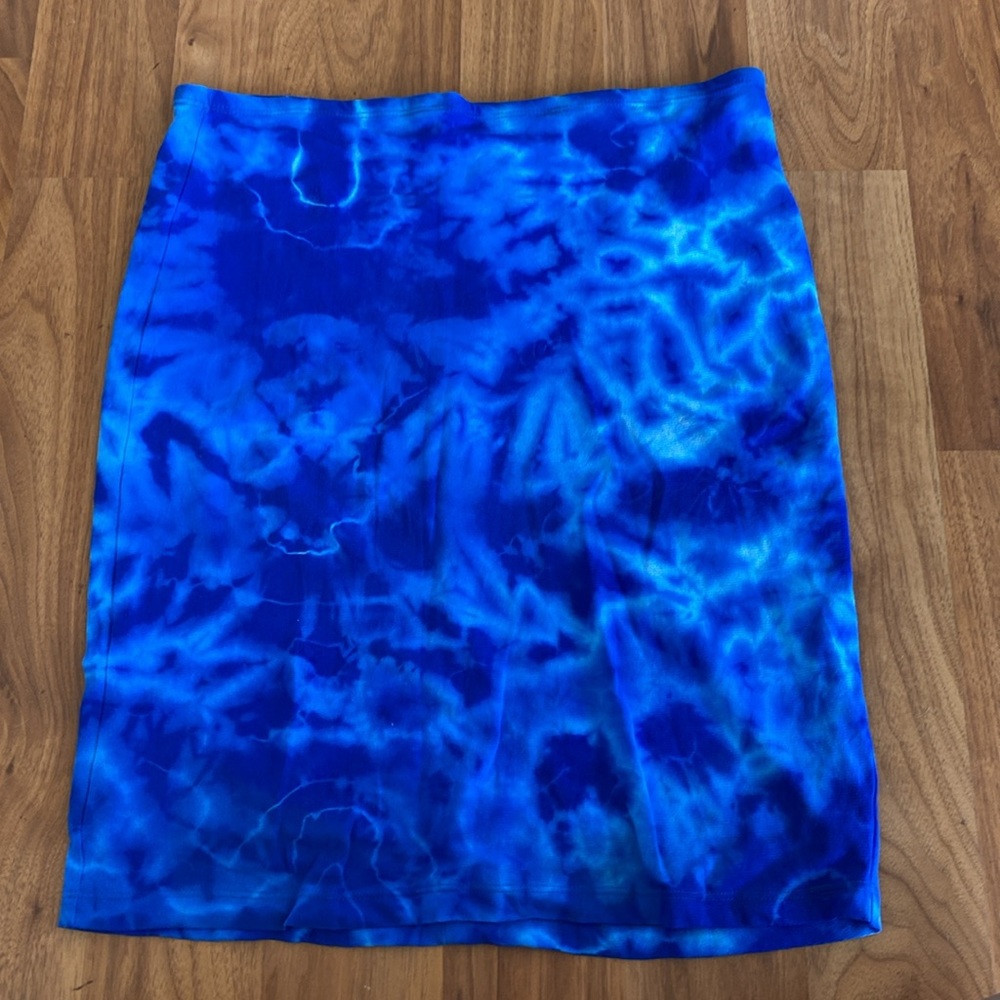 ❤️ Guess Mesh Nylon Tie Dye Skirt Size M